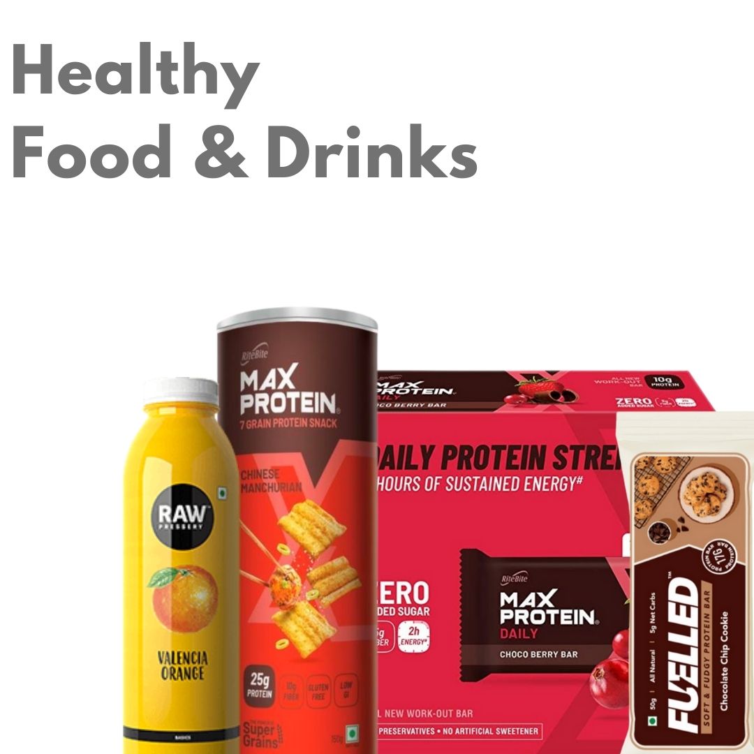 Healthy food and drinks