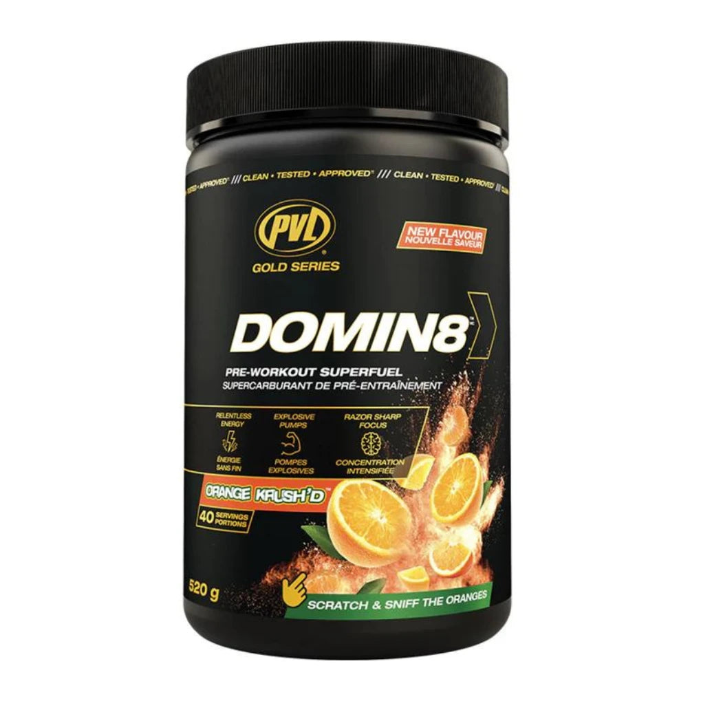 PVL DOMIN8 - Pre-Workout Superfuel