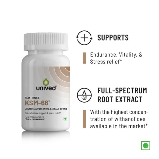 Unived KSM-66 Ashwagandha 600mg