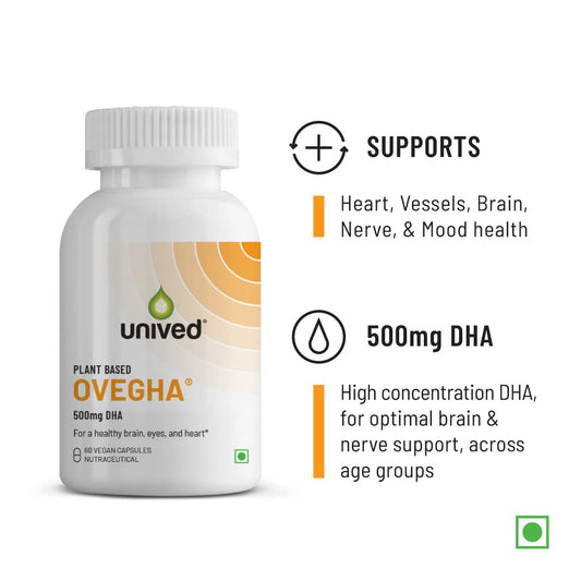 Unived OVEGHA Plant-Based Omega‑3 DHA