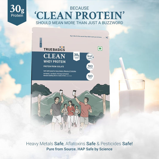 TrueBasics Clean Whey 100% Protein Isolate