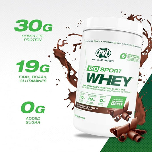 PVL ISO Sport Whey – Clean Whey Protein Isolate