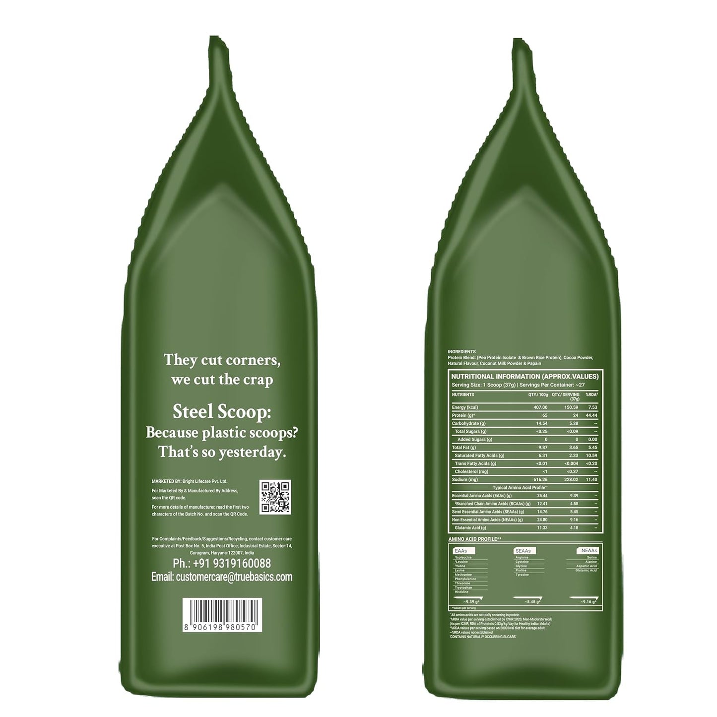 TrueBasics Clean Plant Protein