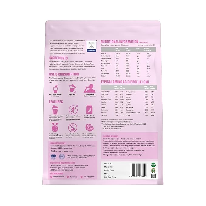 TruNativ Whey Protein Concentrate & Isolate Pro Blend