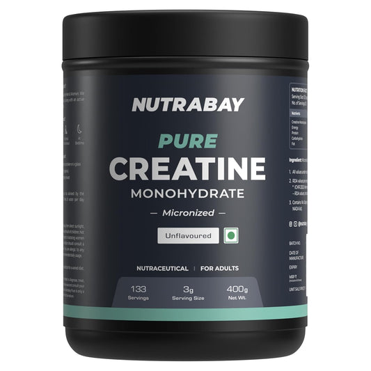Nutrabay Pure Micronised Creatine Monohydrate Powder