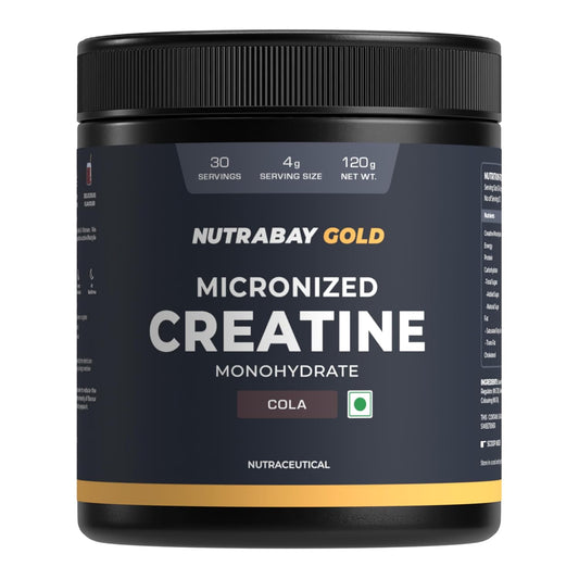Nutrabay Gold Micronised Creatine Monohydrate Powder