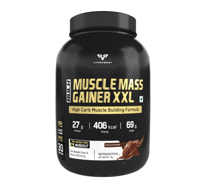 Vitaminberry Bulk Muscle Mass Gainer XXL