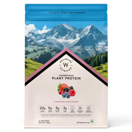 Wellbeing Nutrition Organic Vegan Plant Protein Isolate