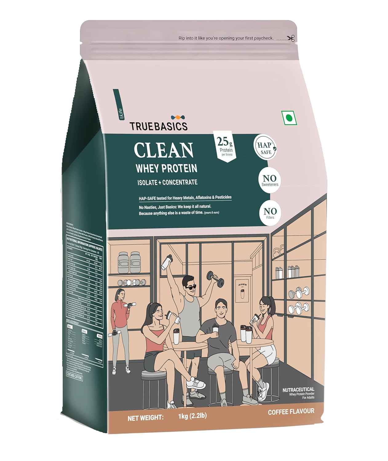 TrueBasics Clean Whey Protein