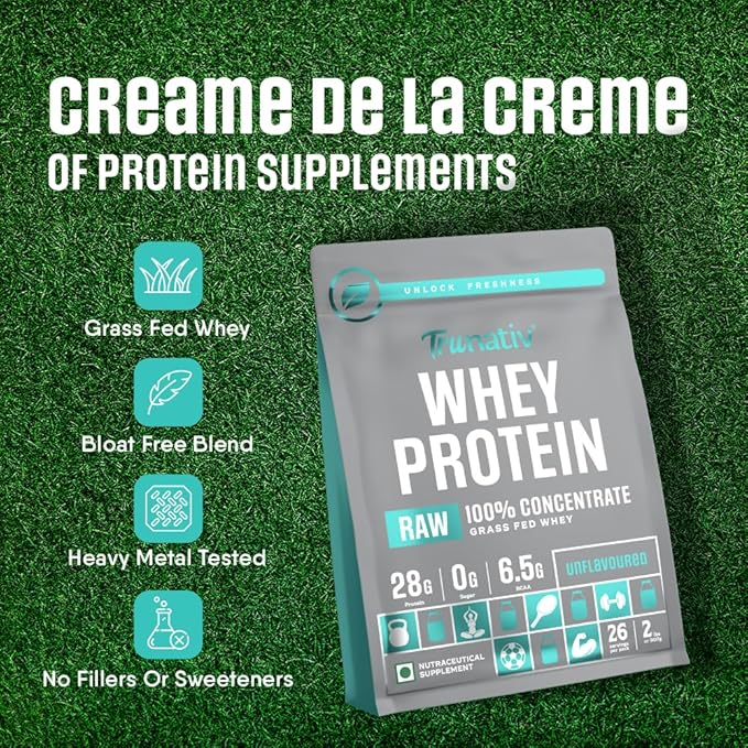 TruNativ Raw Whey Protein Concentrate Powder