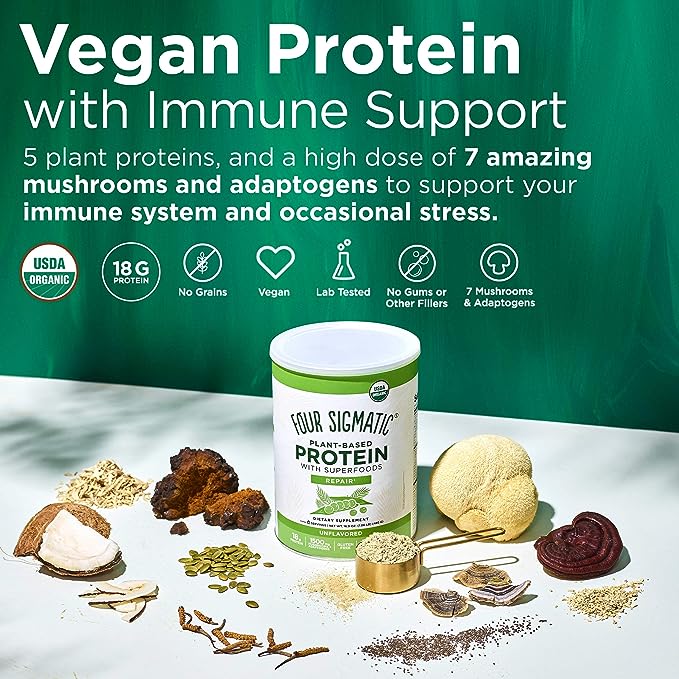 Four Sigmatic Organic Plant-based Protein