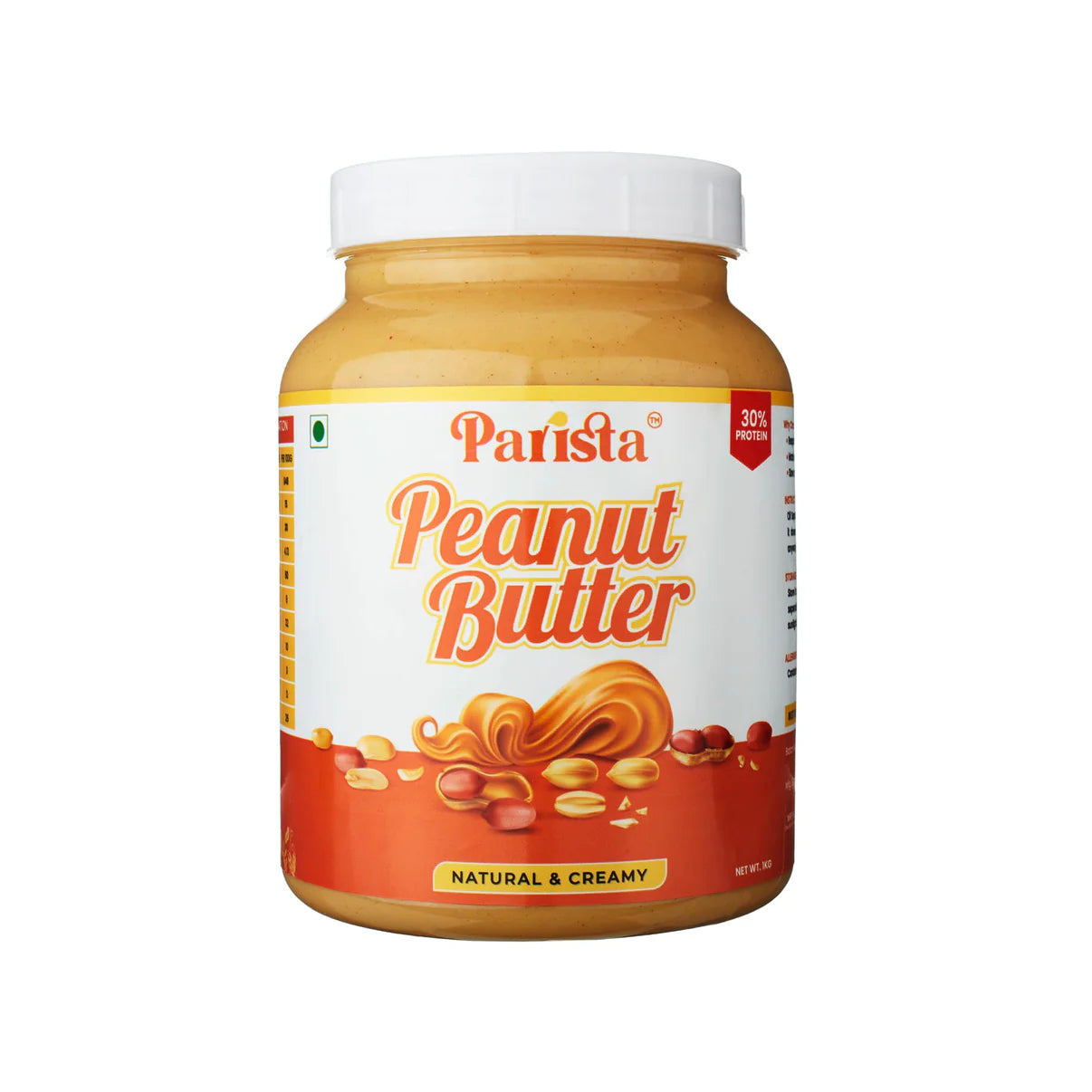 Parista Natural Peanut Butter