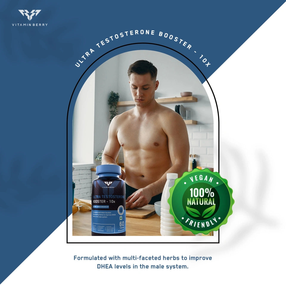 Vitaminberry Ultra Testosterone Booster - 10X Capsules
