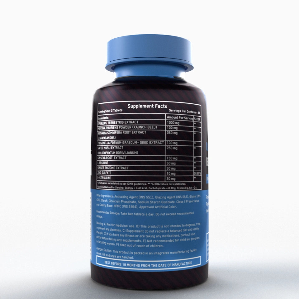 Vitaminberry Ultra Testosterone Booster - 10X Capsules