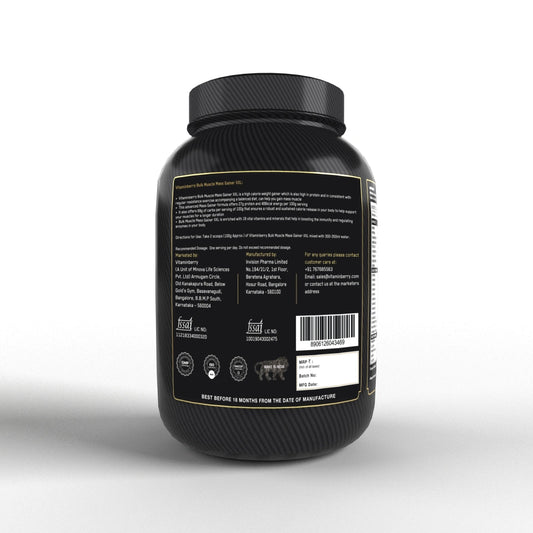 Vitaminberry Bulk Muscle Mass Gainer XXL