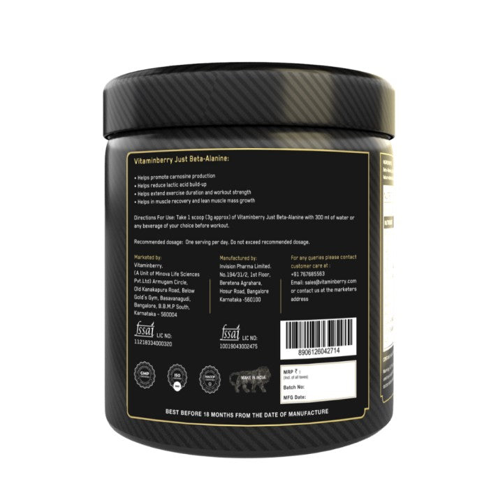 Vitaminberry 100% Beta Alanine