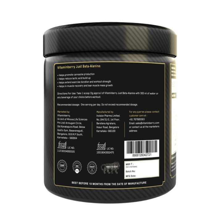 Vitaminberry 100% Beta Alanine