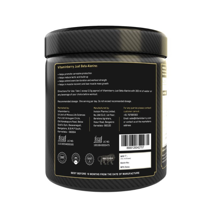 Vitaminberry 100% Beta Alanine
