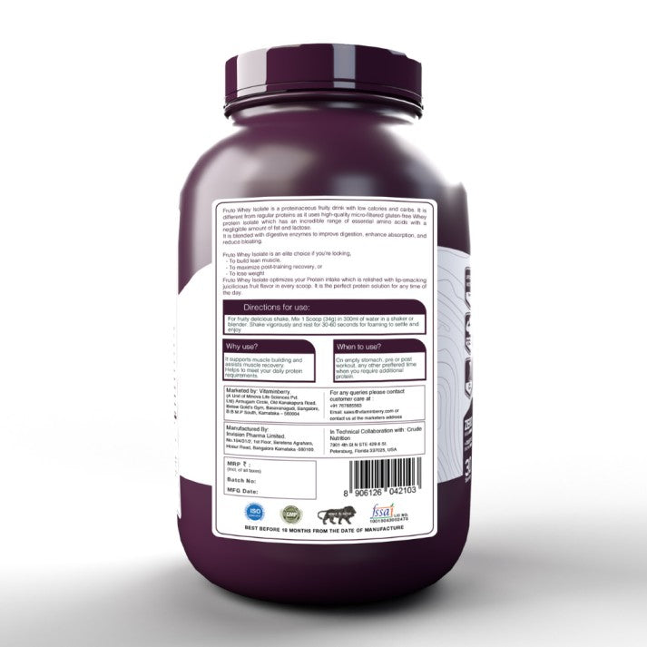 VITAMINBERRY Fruto Whey Isolate