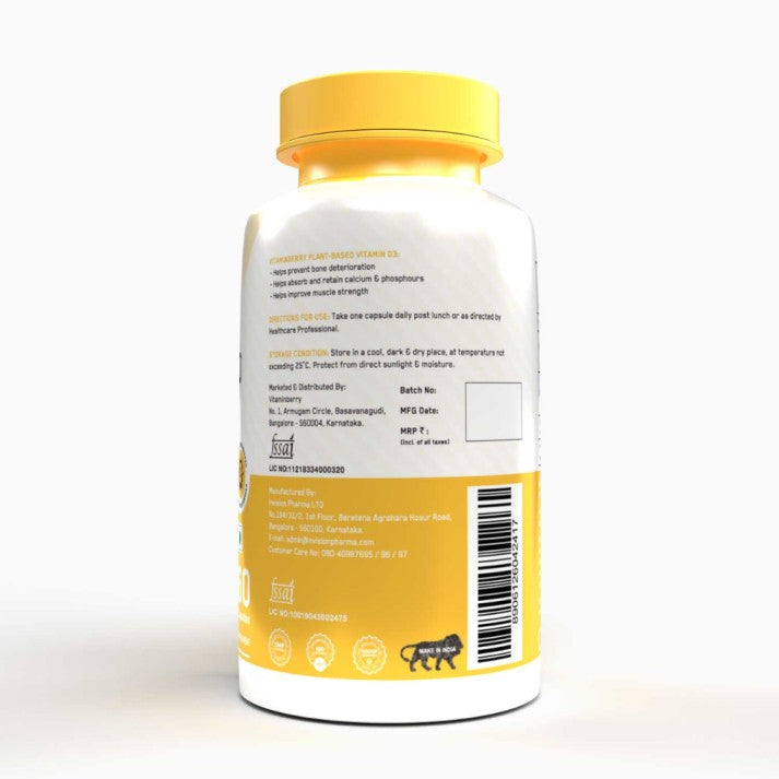 Vitaminberry Plant Based Vitamin D3