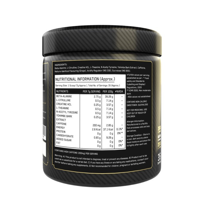 Vitaminberry Explosive PRE-WORKOUT