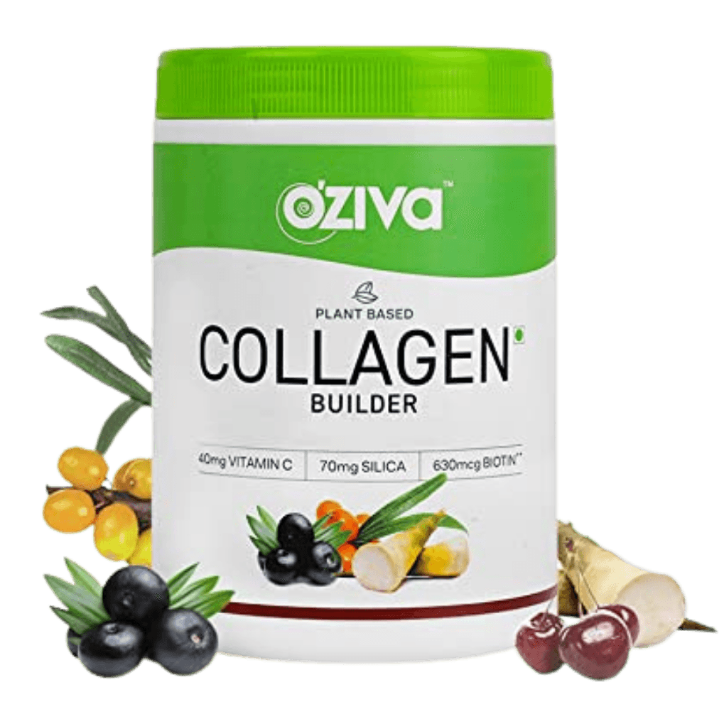 OZIVA Plant Based Collagen Builder Powder (With Vitamin C & Biotin) - Vitaminberry.com