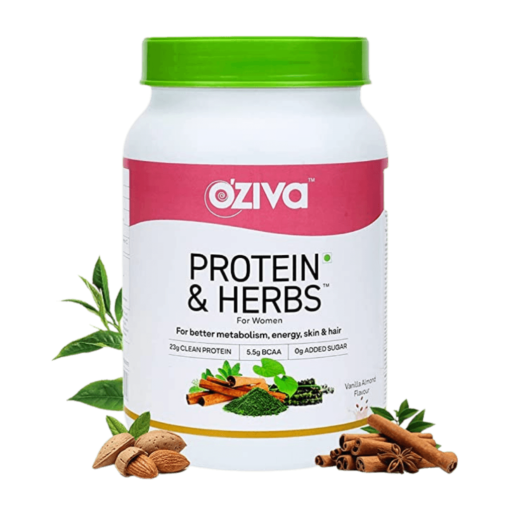 Oziva Protein & Herbs for Women - Natural Protein with Whey - Vitaminberry.com