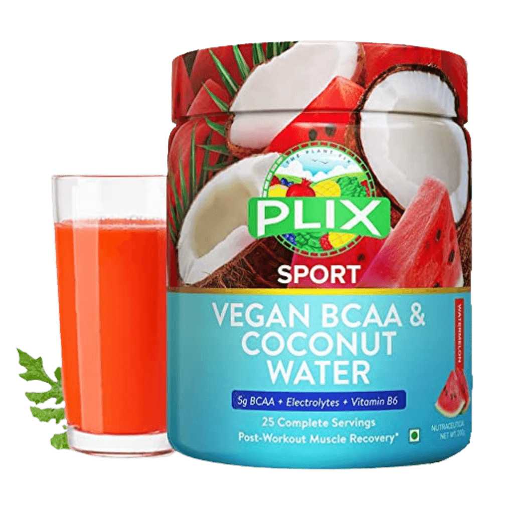 PLIX Vegan BCAA And Coconut Water Powder For Muscle Recovery - Vitaminberry.com