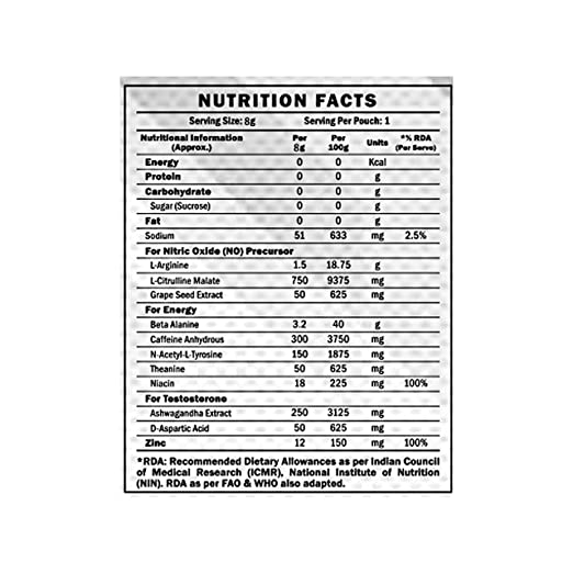 Scitron Volcano Pre Workout