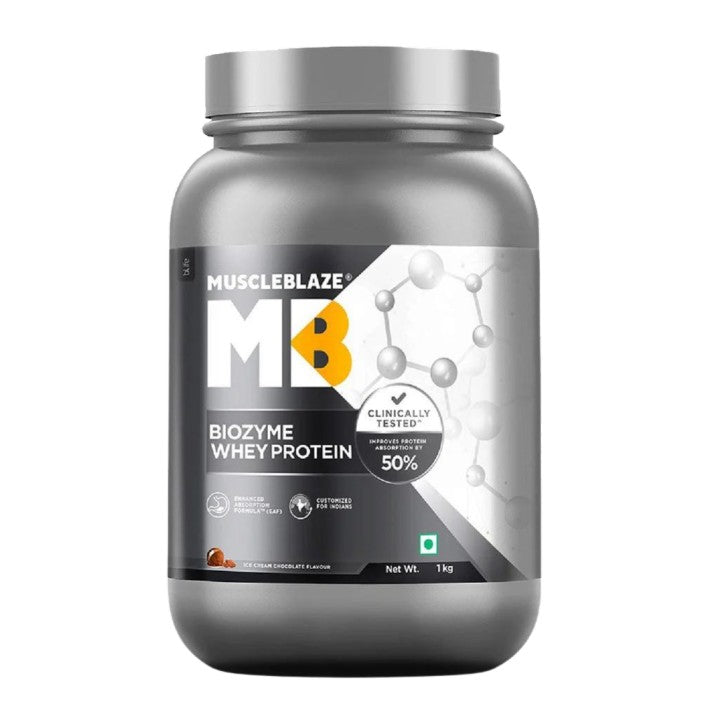 MuscleBlaze Biozyme Whey Protein