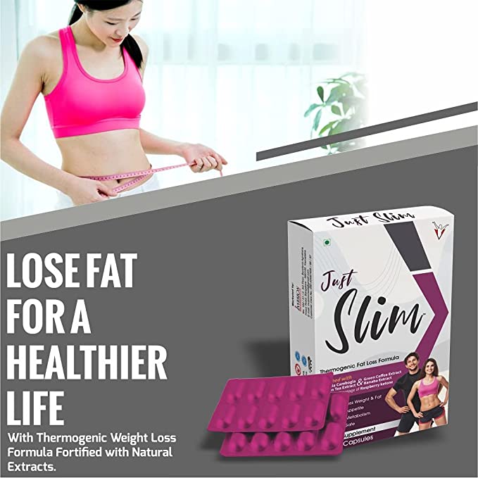 Invision Just Slim thermogenic fat loss capsules