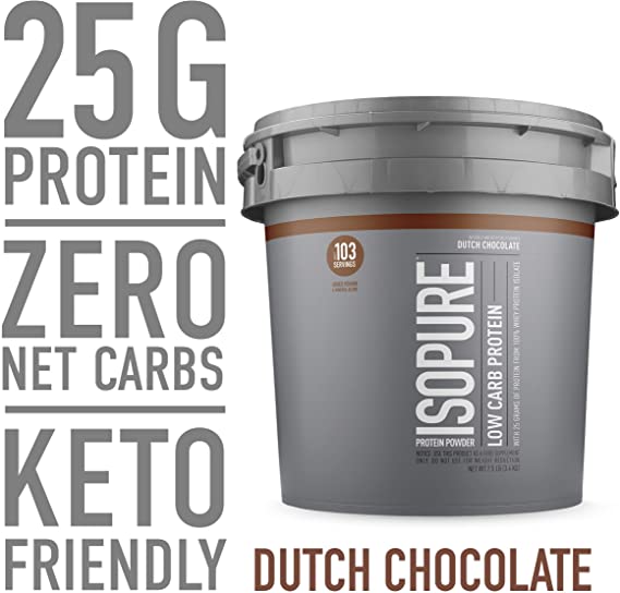 Isopure Low Carb 100% Whey Protein Isolate Powder