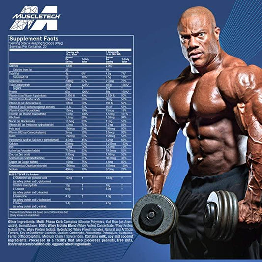 MuscleTech Performance Series Mass Tech Extreme 2000 ( Post-Workout Mass Gainer ) - Vitaminberry.com