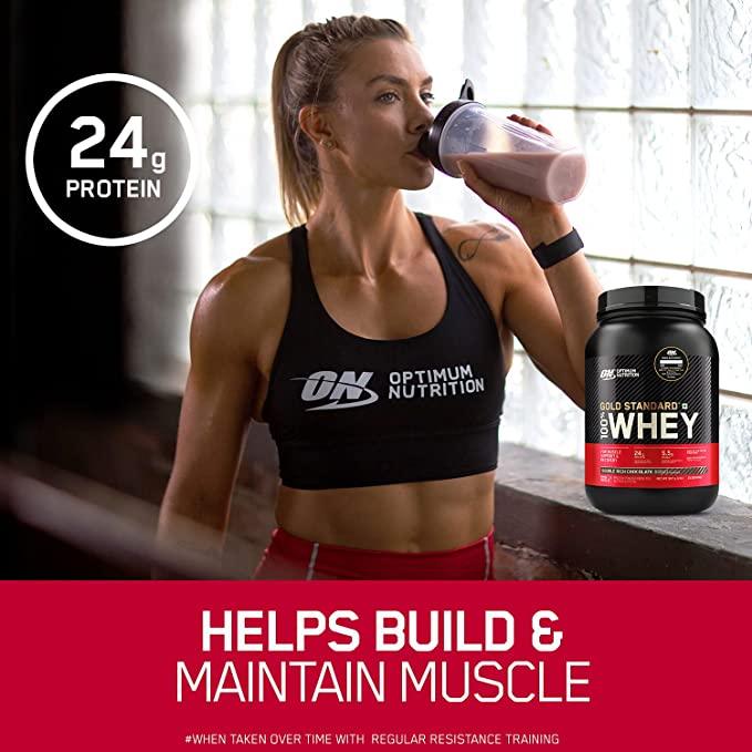 OPTIMUM NUTRITION GOLD STANDARD 100% WHEY PROTEIN - Vitaminberry.com