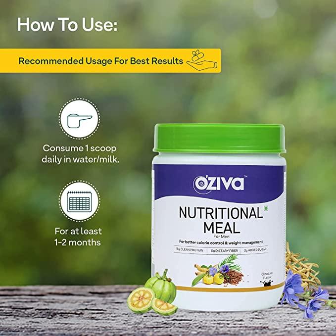 OZIVA Nutritional Meal for Men for Weight Management. - Vitaminberry.com