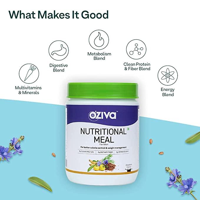 OZIVA Nutritional Meal for Men for Weight Management. - Vitaminberry.com