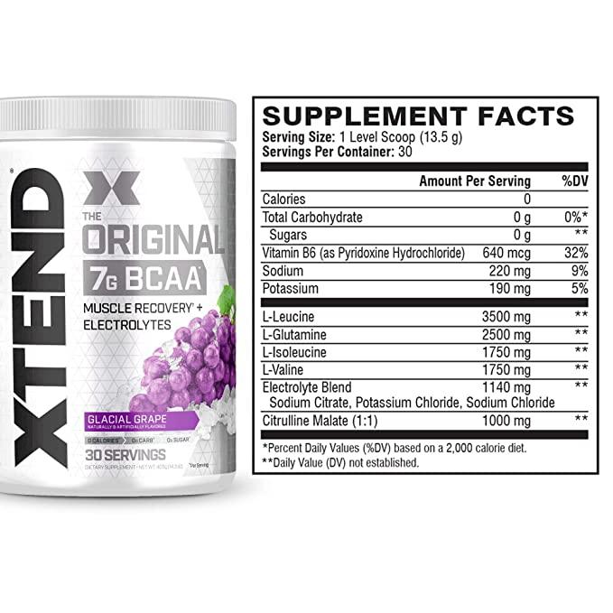 Scivation Xtend BCAA (Intra Workout Catalyst) - Vitaminberry.com