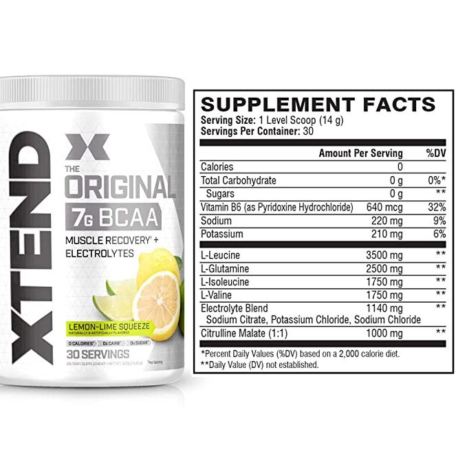 Scivation Xtend BCAA (Intra Workout Catalyst) - Vitaminberry.com