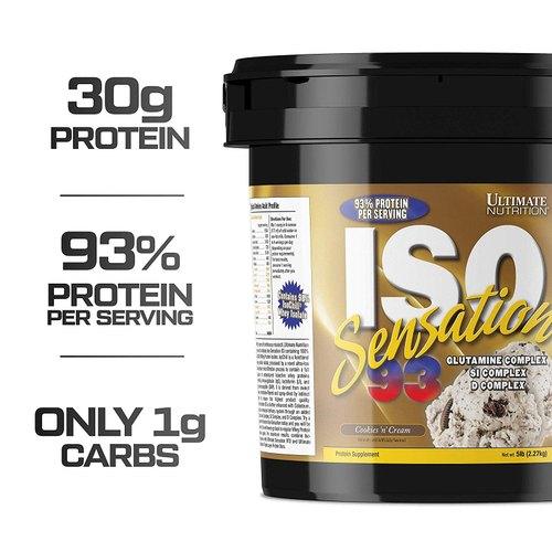 Ultimate Nutrition ISO Sensation 93 - Vitaminberry.com