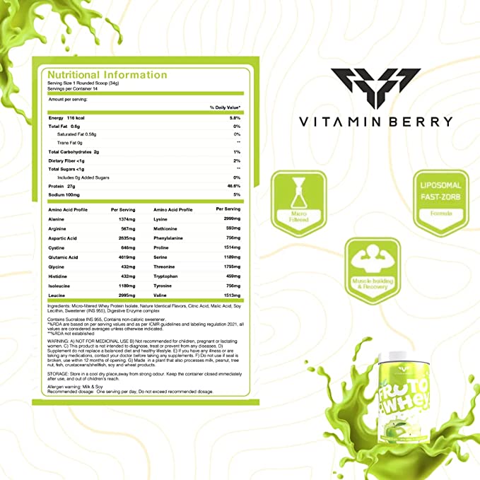 VITAMINBERRY Fruto Whey Isolate