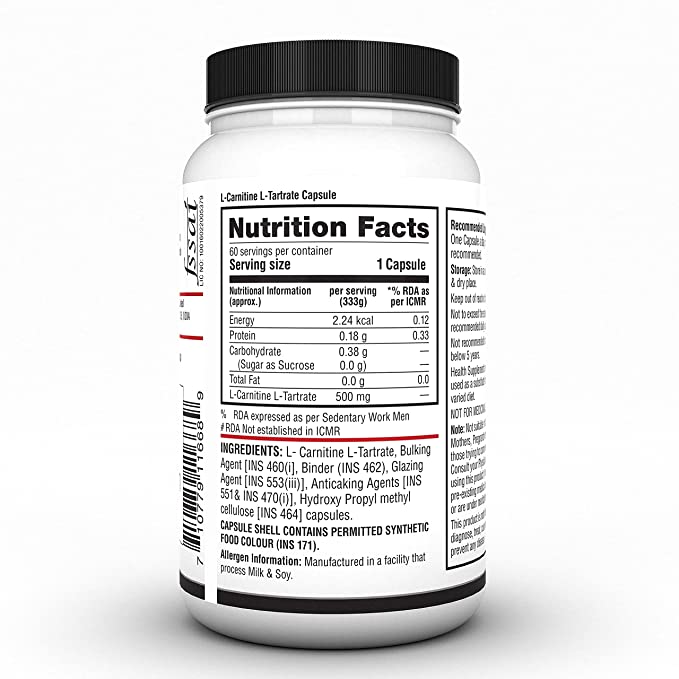 Labrada L-Carnitine Amino Acid Capsules