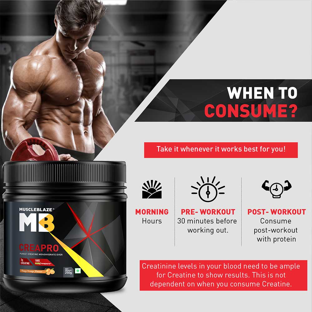 MuscleBlaze CreaPRO Creatine with Creapure
