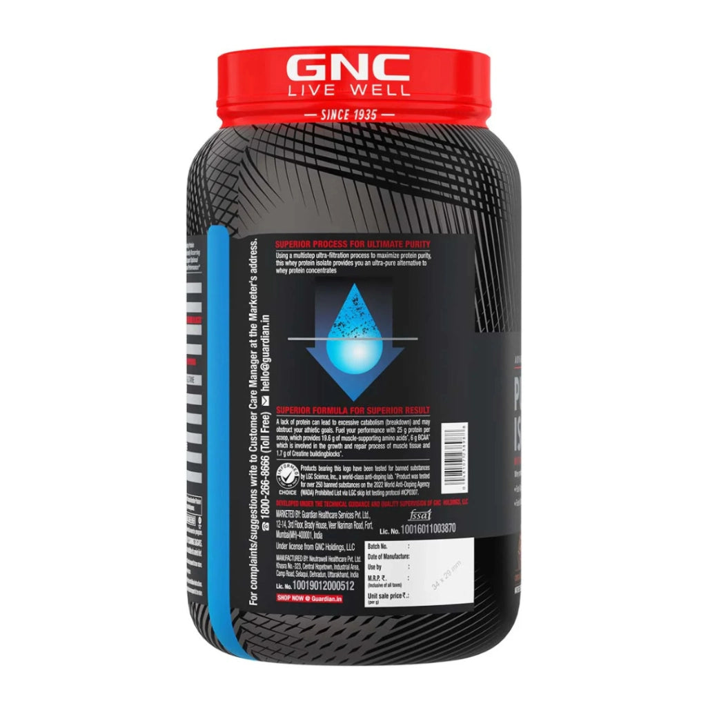 GNC AMP Pure Isolate (Low/Zero Carb)