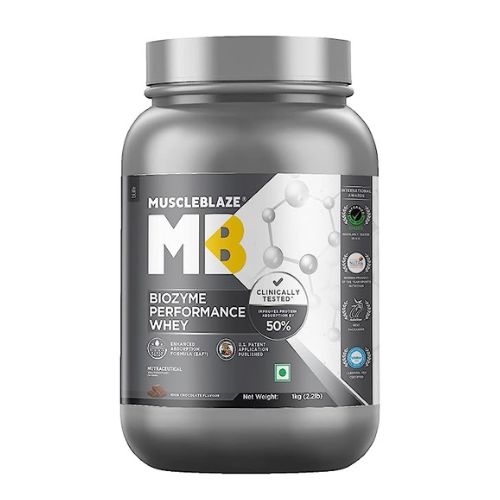 MuscleBlaze Biozyme Performance Whey Protein
