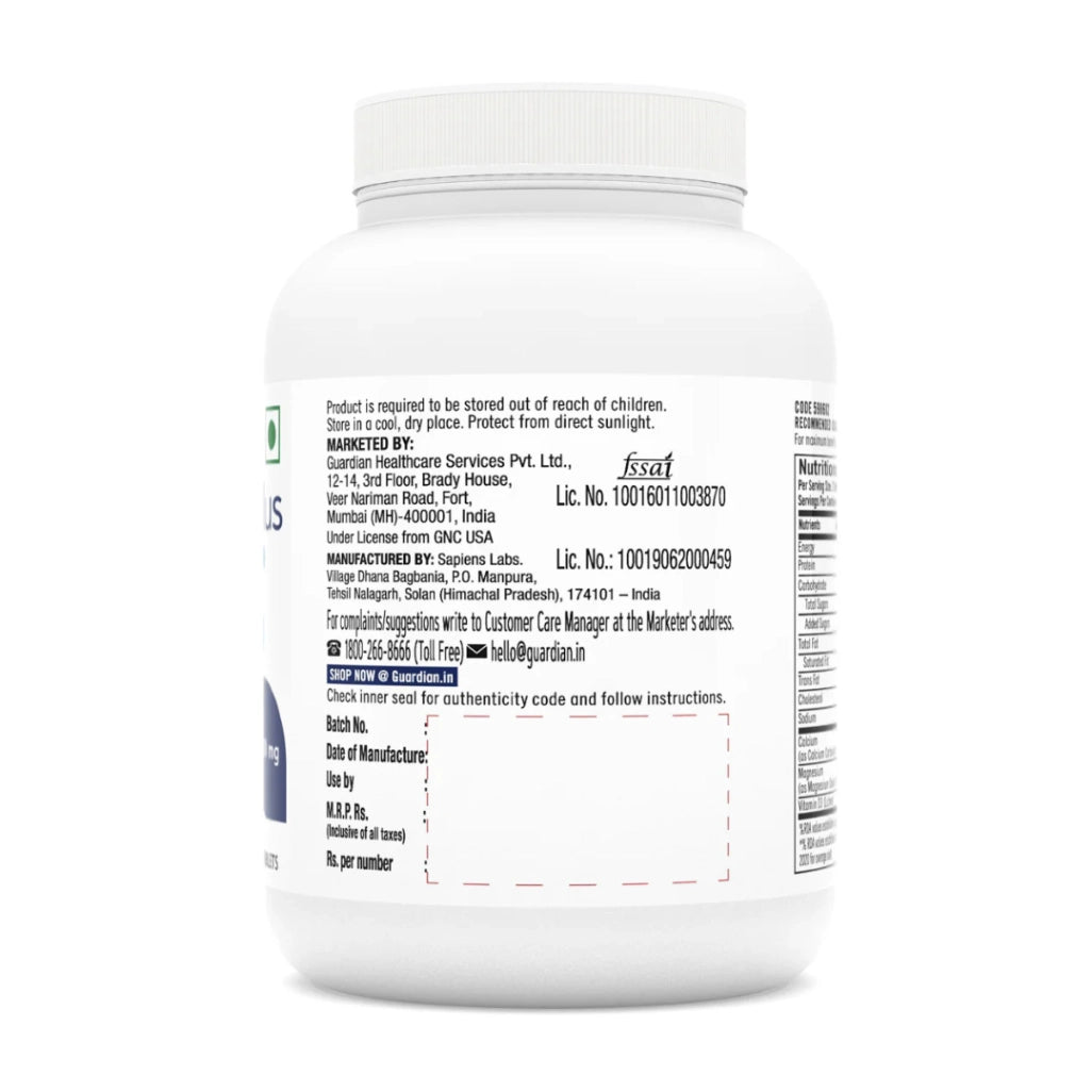 GNC Calcium Plus 1000mg with Magnesium and Vitamin D3