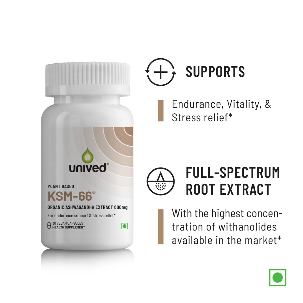 Unived KSM-66 Ashwagandha 600mg