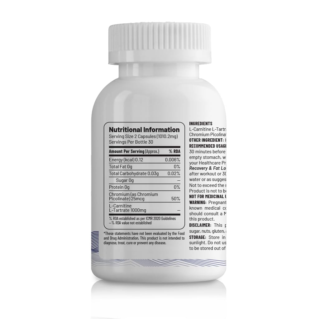 Unived L‑Carnitine L‑Tartrate 1000mg