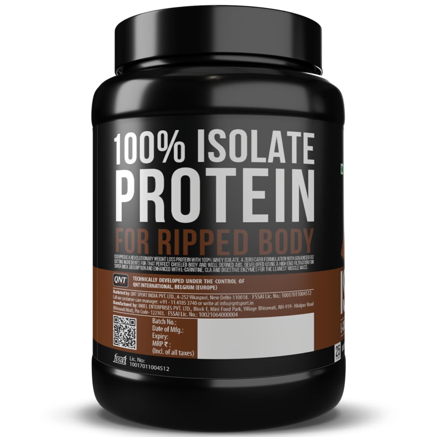 QNT ISO Ripped Whey Protein Isolate