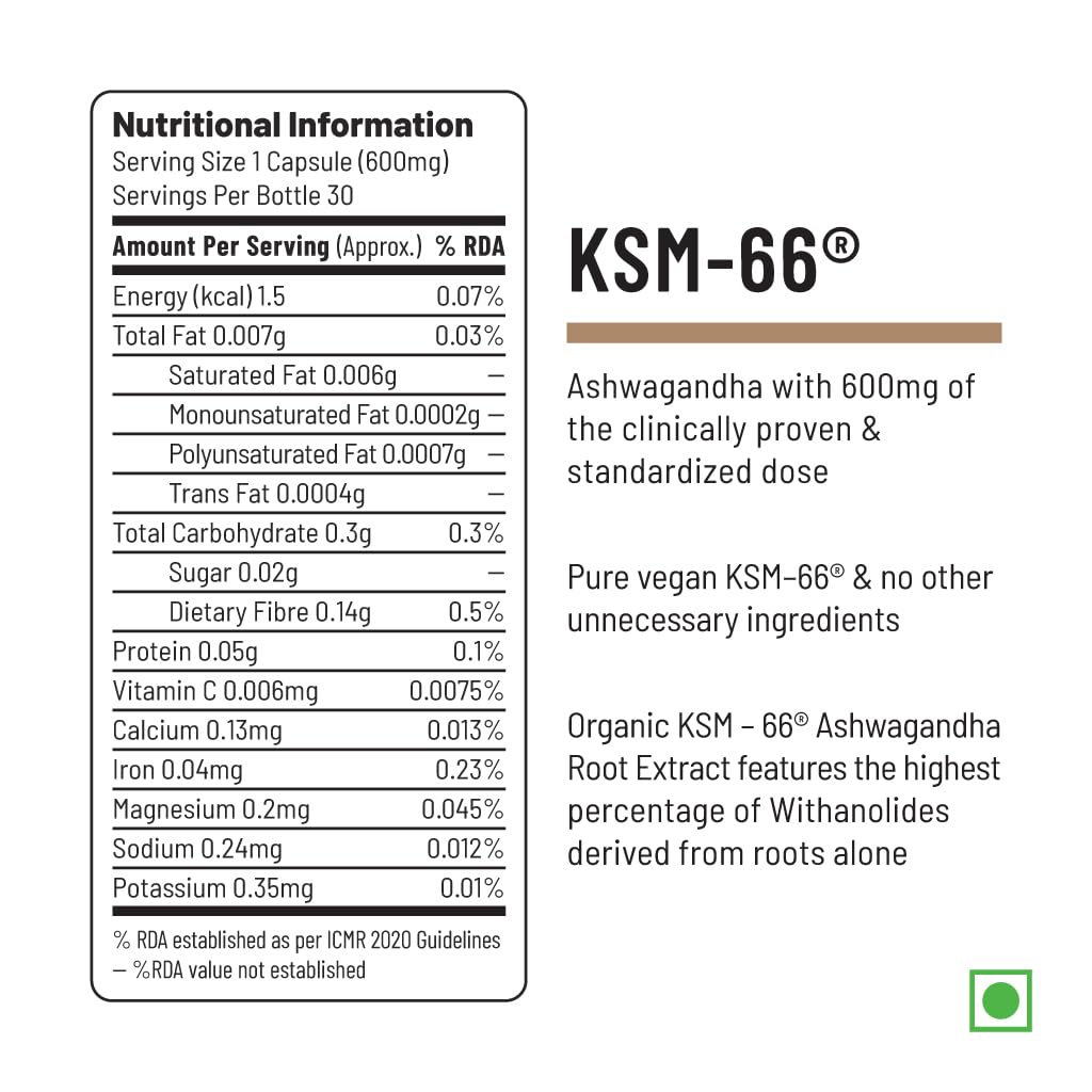Unived KSM-66 Ashwagandha 600mg