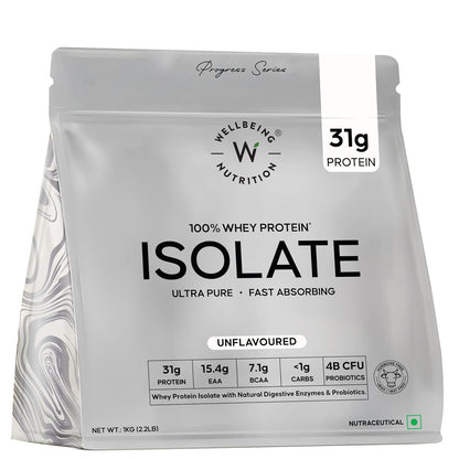 Wellbeing Nutrition Clean Whey Protein Isolate